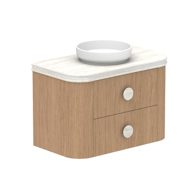 ADP Thea Wall Hung 900mm Single Center Bowl Vanity Cabinet