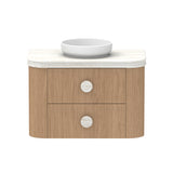 ADP Thea Wall Hung 900mm Single Center Bowl Vanity Cabinet
