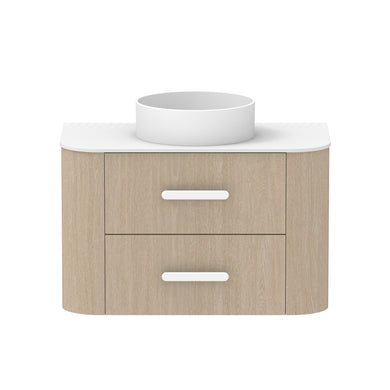 ADP Thea Wall Hung 900mm Single Center Bowl Vanity Cabinet