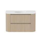 ADP Thea Wall Hung 900mm Single Center Bowl Vanity Cabinet