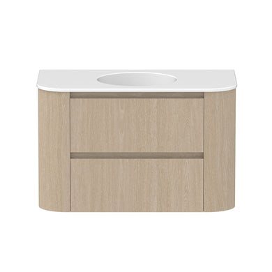 ADP Thea Wall Hung 900mm Single Center Bowl Vanity Cabinet