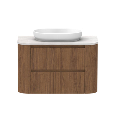 ADP Thea Wall Hung 900mm Single Center Bowl Vanity Cabinet