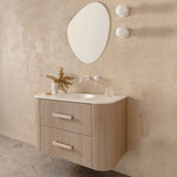 ADP Thea Wall Hung 900mm Single Center Bowl Vanity Cabinet