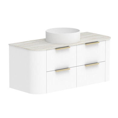 ADP Thirroul Wall Hung 1200mm Single Center Bowl Vanity Cabinet
