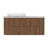 ADP Thirroul Wall Hung 1200mm Single Left Offset Bowl Vanity Cabinet
