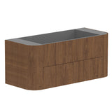 ADP Thirroul Wall Hung 1200mm Single Left Offset Bowl Vanity Cabinet