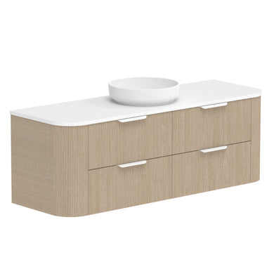 ADP Thirroul Wall Hung 1500mm Single Center Bowl Vanity Cabinet