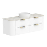 ADP Thirroul Wall Hung 1500mm Single Center Bowl Vanity Cabinet