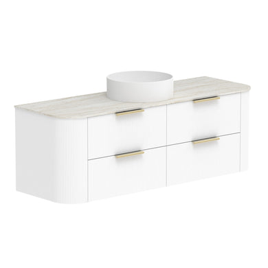 ADP Thirroul Wall Hung 1500mm Single Center Bowl Vanity Cabinet