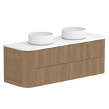 ADP Thirroul Wall Hung 1500mm Double Bowl Vanity Cabinet