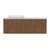 ADP Thirroul Wall Hung 1500mm Single Left Offset Bowl Vanity Cabinet