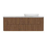 ADP Thirroul Wall Hung 1500mm Single Right Offset Bowl Vanity Cabinet