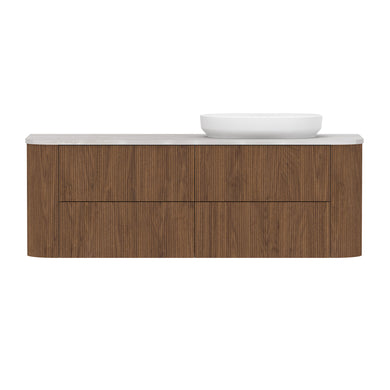 ADP Thirroul Wall Hung 1500mm Single Right Offset Bowl Vanity Cabinet