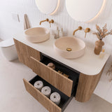 ADP Thirroul Wall Hung 1500mm Double Bowl Vanity Cabinet