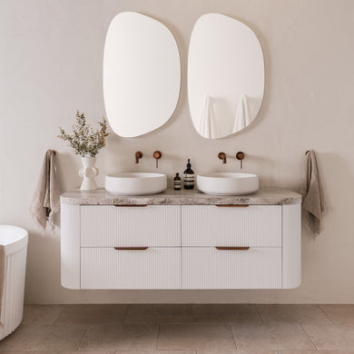 ADP Thirroul Wall Hung 1500mm Double Bowl Vanity Cabinet