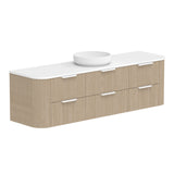 ADP Thirroul Wall Hung 1800mm Single Center Bowl Vanity Cabinet