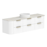 ADP Thirroul Wall Hung 1800mm Single Center Bowl Vanity Cabinet