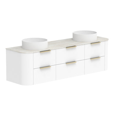 ADP Thirroul Wall Hung 1800mm Double Bowl Vanity Cabinet