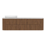 ADP Thirroul Wall Hung 1800mm Single Left Offset Bowl Vanity Cabinet
