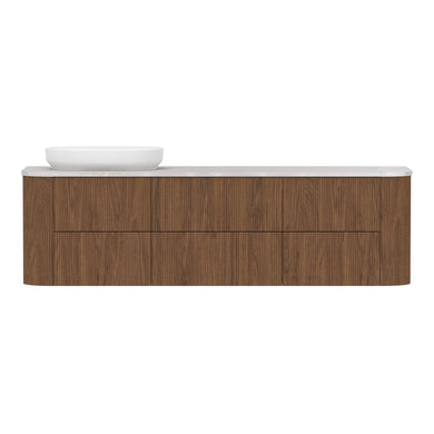 ADP Thirroul Wall Hung 1800mm Single Left Offset Bowl Vanity Cabinet