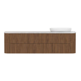 ADP Thirroul Wall Hung 1800mm Single Right Offset Bowl Vanity Cabinet