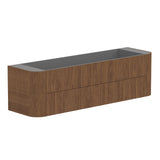ADP Thirroul Wall Hung 1800mm Single Left Offset Bowl Vanity Cabinet