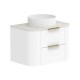 ADP Thirroul Wall Hung 750mm Single Center Bowl Vanity Cabinet