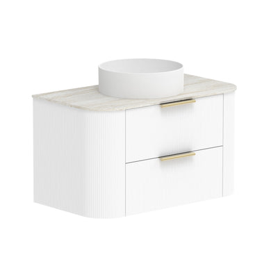 ADP Thirroul Wall Hung 900mm Single Center Bowl Vanity Cabinet