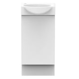 ADP Tiny Semi-Recessed Floor Mount 405mm Single Bowl Vanity Cabinet