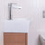 ADP Tiny Semi-Recessed Floor Mount 405mm Single Bowl Vanity Cabinet