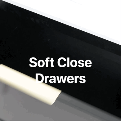 Tura Shaker 1200mm Curved Wall Hung Vanity Cabinet, Matte Black