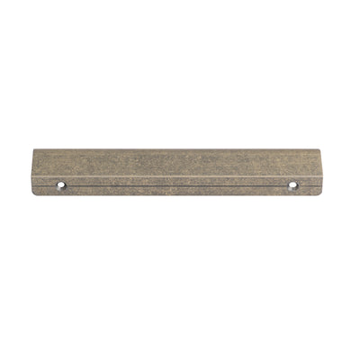 Hiku Pull Vanity Handle - Aged Golden Pewter