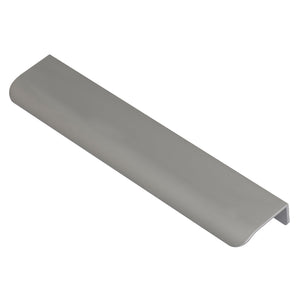 Hiku Pull Vanity Handle - Brushed Light Grey