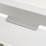 Hiku Pull Vanity Handle - Brushed Light Grey