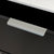 Hiku Pull Vanity Handle - Brushed Light Grey