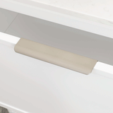 Hiku Pull Vanity Handle - Brushed Nickel