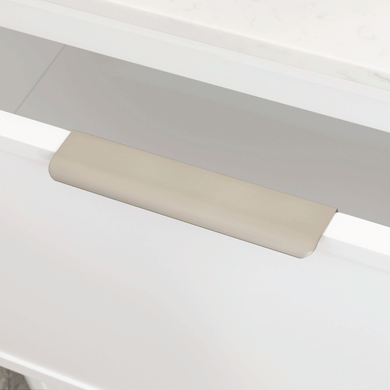 Hiku Pull Vanity Handle - Brushed Nickel