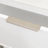 Hiku Pull Vanity Handle - Brushed Nickel