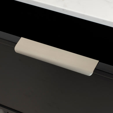 Hiku Pull Vanity Handle - Brushed Nickel