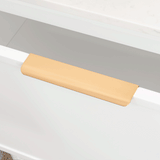 Hiku Pull Vanity Handle - Brushed Rose Gold