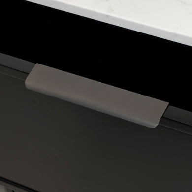 Hiku Pull Vanity Handle - Gunmetal