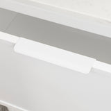 Hiku Pull Vanity Handle - Matte White