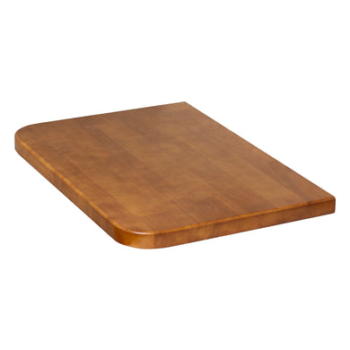 *Clearance* Tura 750mm x 515mm x 40mm Timber Vanity Top, Dark Oak