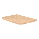 *Clearance* Tura 750mm x 515mm x 40mm Timber Vanity Top, Light Oak