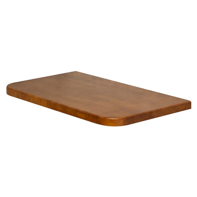 *Clearance* Tura 900mm x 515mm x 40mm Timber Vanity Top, Dark Oak