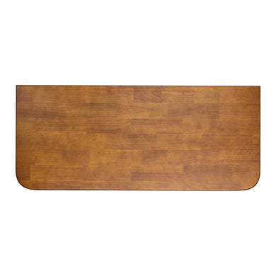 *Clearance* Tura 1200mm x 515mm x 40mm Timber Vanity Top, Dark Oak