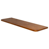 *Clearance* Tura 1800mm x 515mm x 40mm Timber Vanity Top, Dark Oak