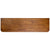 Tura 1800mm x 515mm x 40mm Timber Vanity Top, Dark Oak
