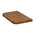 Tura Ensuite 600mm x 380mm x 40mm Timber Vanity Top, Dark Oak