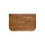 Tura Ensuite 600mm x 380mm x 40mm Timber Vanity Top, Dark Oak